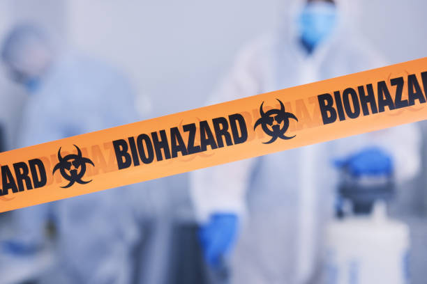 Professional Blood Cleanup technician working in Fulton, TX